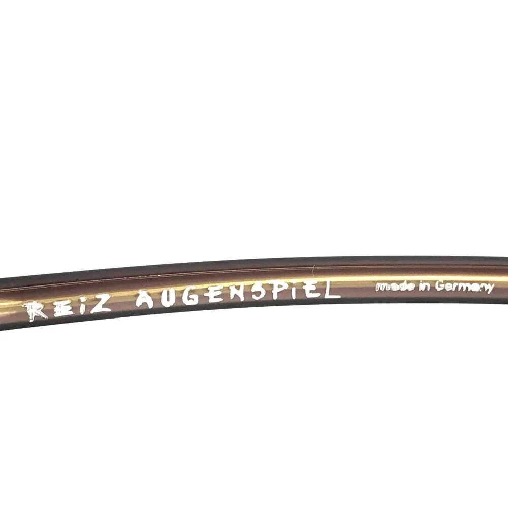 Reiz Augenspiel Eyeglasses Frames NI Col 26 Shiny Purple Brown Cat Eye 50-15-140